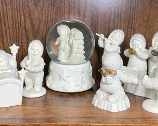 Dept 56 Dreamsicles Cherub Figurines with Snow Globe Collection