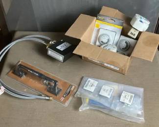 Assorted Hardware, Timer Controls, and Appliance Parts