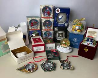 Boxed Christmas Ornaments and Holiday Keepsakes