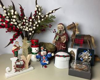 Christmas Decor and Holiday Ornament Collection