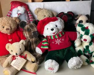 Christmas and Teddy Bear Plush Collection