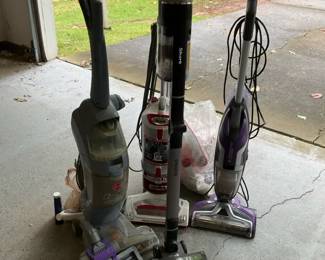 Hoover, Shark, Bissell, and Dyson Vacuum Cleaner Assortment