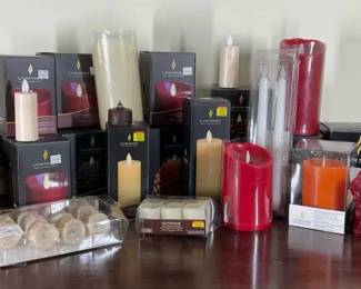 Luminara Flameless Candles and Candle Decor Collection