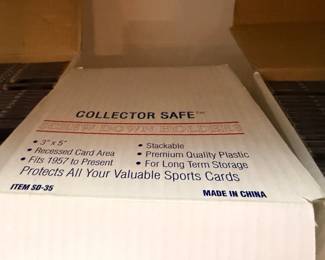 Collector Safe sports card screw-down holders