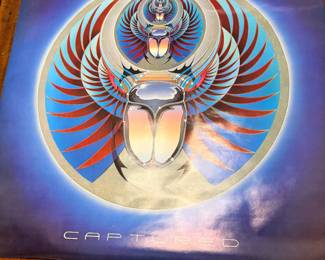 Journey "Captured" album promotional poster