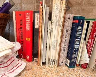 Collection of cookbooks