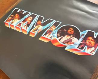 Vintage band / music promotional poster