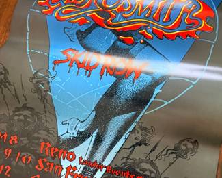 Aerosmith concert tour poster