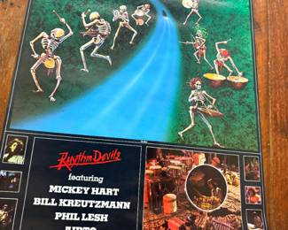 Rhythm Devils "Play River Music" album promotional poster