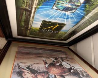 Framed concert posters, Avett Brothers and more