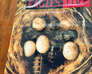 Eagles "Live" album cover poster