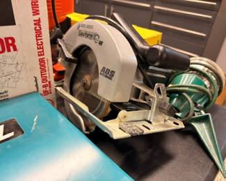 Black & Decker circular saw and power tools