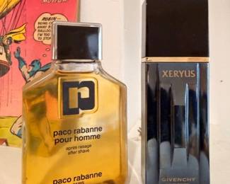 Vintage men's cologne β Paco Rabanne Pour Homme & Givenchy Xeryus