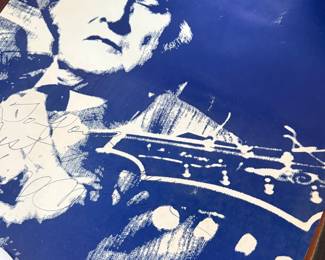 Vintage bluegrass concert poster