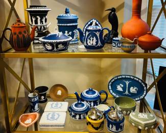 Part of a large collection of Wedgwood, including many rare and antique pieces.