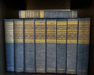Collected Works of Abraham Lincoln, 8 Volumes & Index, 1955