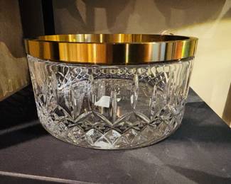 Brand NEW in BOX, Rare Waterford Lismore Reflection Gold Band 8"