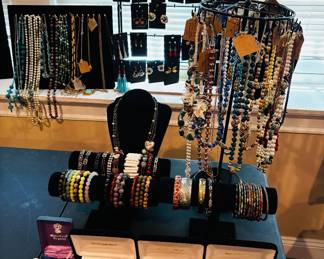 Large collection of both costume and hand made artisan jewelry