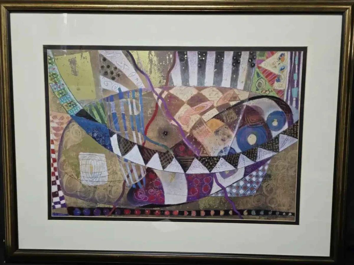 CT386VAllah Koury Jam Session Framed Print