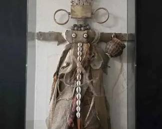 CT382VShelley Rapp Evans Spirit Keeper Art Sculpture In Case