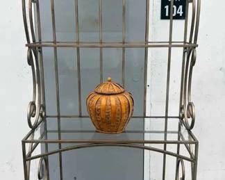 CT399Vintage Metal Etagere 
