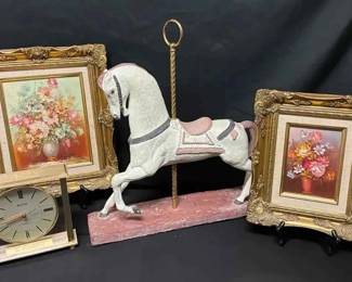 CT434Carousel Horse Statue  Paintings
