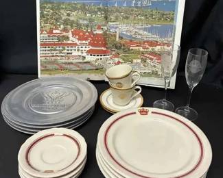 CT530Hotel Del Coronado, Vintage Dinnerware And More
