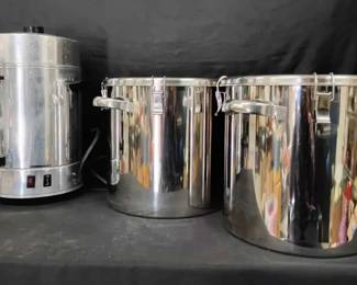 CT492VStainless Steel Containers With Latches 