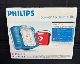 CT486Phillips Heart Start Home Defibrillator NIB