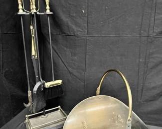 CT429Vintage Fireplace Tools