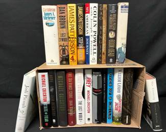 CT460Books Crichton, Patterson  More