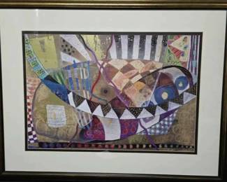 CT386VAllah Koury Jam Session Framed Print