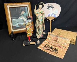 CT438Vintage Geisha Dolls  More
