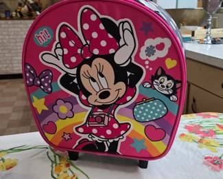 Minnie Mouse rolling suitcase