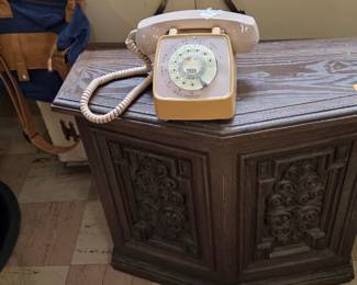 Vintage rotary phone