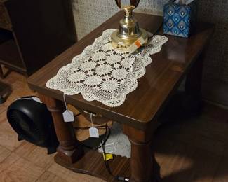 One of two end tables