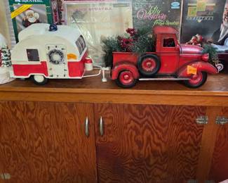 Lots of Christman decor