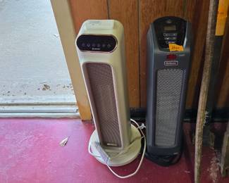 Heaters and fans