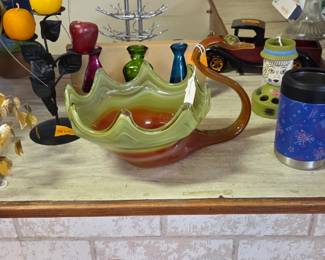 Heirloom glass swan