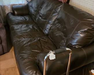 Leather couch - great condition