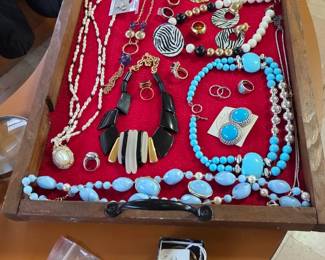 Lots of costume jewelry