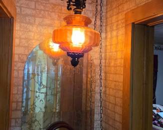 1970's hanging light