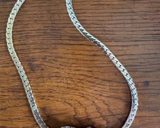 Carolee Vintage Leopard Necklace. 