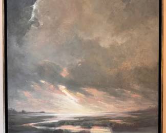 Julie Houck "New Beginnings," Oil on Linen. Measures 24" W x 31" H.  Photo 1 of 4. 