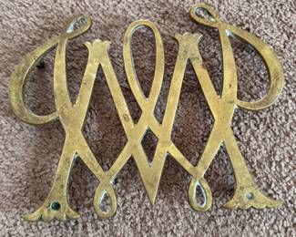 Assorted Williamsburg, Virginia Metalcrafters Brass Trivets. Photo 2 of 5. 