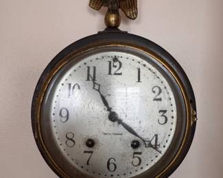 Seth Thomas Banjo USS Constitution Wall Clock. Measures 28" H. Photo 2 of 2. 