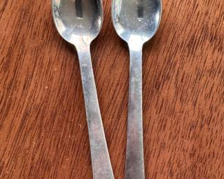Sterling Silver Demitasse Spoons. 