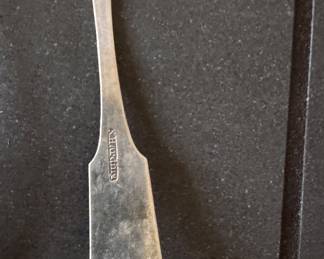 Newell Harding Set of 4 "M. W. Adams" Monogrammed Sterling Silver Spoons. Photo 3 of 3. 