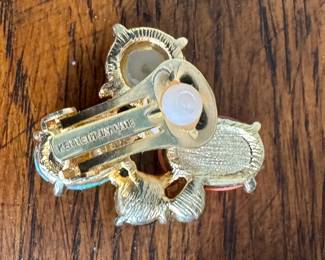 Kenneth Jay Lane Clip on Earrings. Photo 2 of 2. 