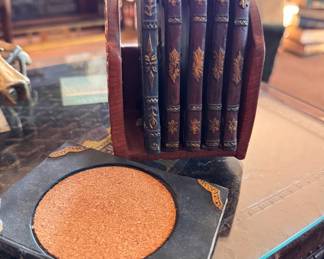"Book" Coaster Set. Photo 2 of 2.
